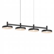 Sonneman 1784.25-PAN - 4-Light Linear Pendant w/Pan Shades