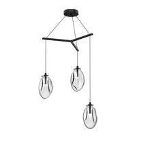 Sonneman 2975.25C - 3-Light Tri-Spreader LED Pendant