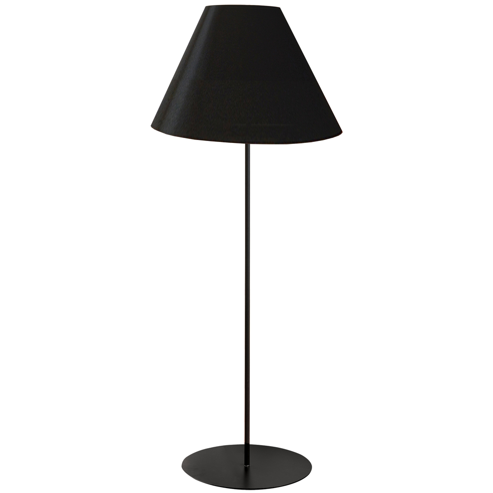 1LT Tapered Floor Lamp, JTone Black Shade