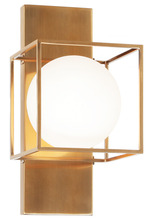 Matteo Lighting S03811AG - Squircle Wall Sconce