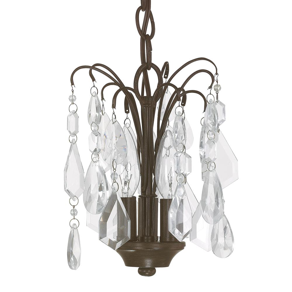 3 Light Mini Chandelier