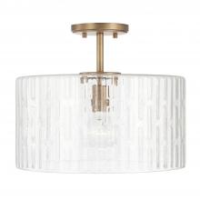 Capital Canada 241311AD - 1 Light Semi-Flush