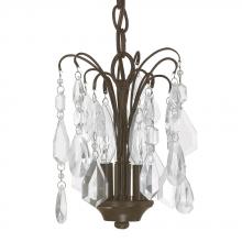 Capital Canada 4237RS - 3 Light Mini Chandelier