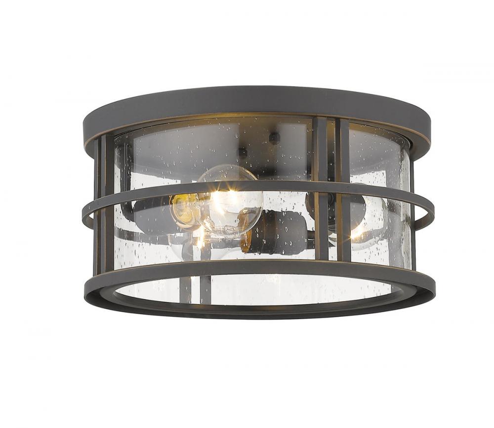 3 Light Outdoor Flush Mount