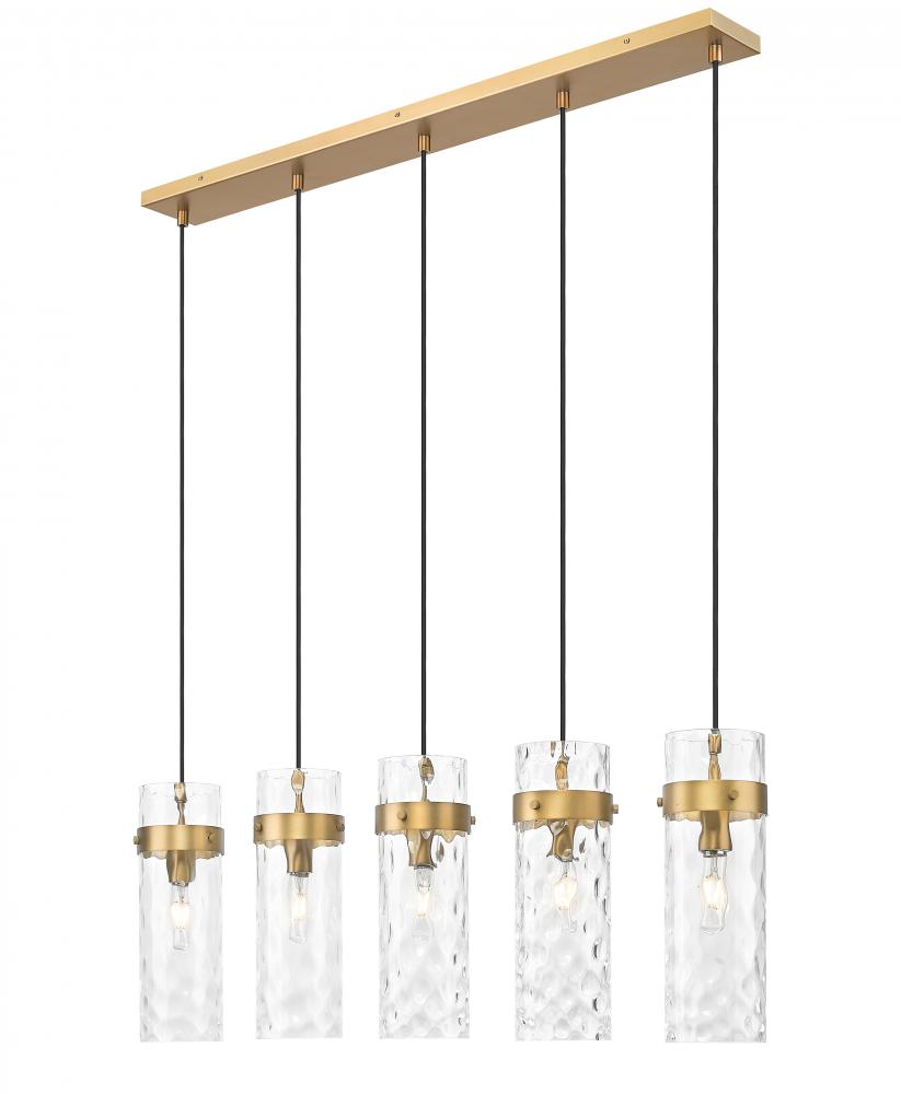 5 Light Linear Chandelier