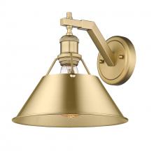 Golden Canada 3306-1W BCB-BCB - Orwell BCB 1 Light Wall Sconce in Brushed Champagne Bronze with Brushed Champagne Bronze shade