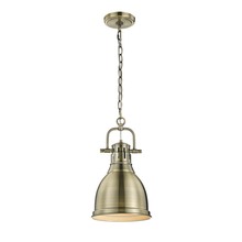 Golden Canada 3602-S AB-AB - Duncan Small Pendant with Chain