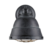 Golden Canada 7312-1W BP - Bartlett 1 Light Wall Sconce in Black Patina