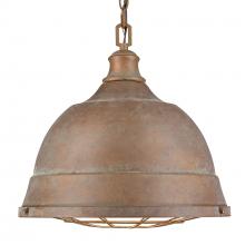 Golden Canada 7312-L CP - Bartlett 2 Light Pendant in Copper Patina