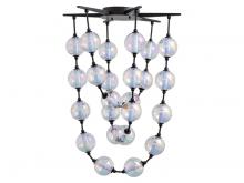 Golden Canada 9013-34 BLK - Perla - 34" Chandelier