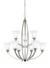 Generation Lighting 3113209-962 - Nine Light Chandelier