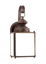 Generation Lighting 84157D-71 - Jamestowne transitional 1-light medium outdoor exterior Dark Sky compliant wall lantern sconce in an