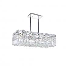 CWI Lighting 8030P26C-RC - Colosseum 8 Light Down Chandelier With Chrome Finish