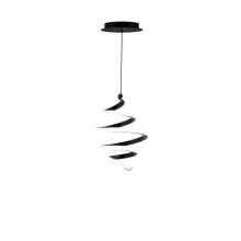 WAC Canada PD-19408-27-BK - Whirl Mini Pendant Light