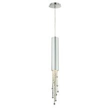 Eurofase 20416-010 - GROOVE,1LT PENDANT,LARGE,CHR