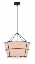 Eurofase 38270-017 - Mantello, 4LT Pendant, Blk