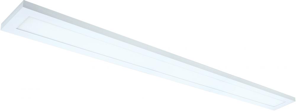 Blink Plus - 40W- 5.5'' x 48'' Surface Mount LED - 4000K - White Finish - 120-277V