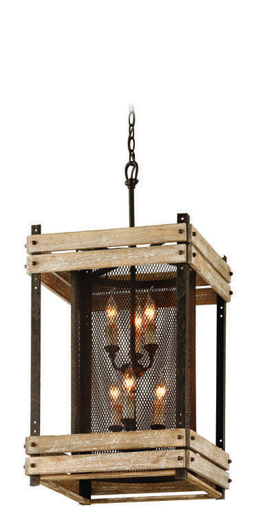 MERCHANT STREET 6LT PENDANT MEDIUM