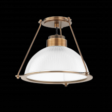 Troy C2115-PBR - GLINT Semi Flush