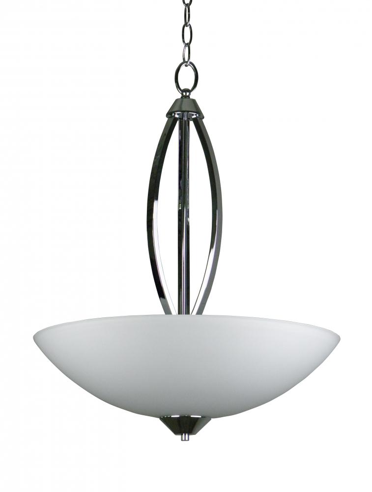 3 Light Bowl Chandelier