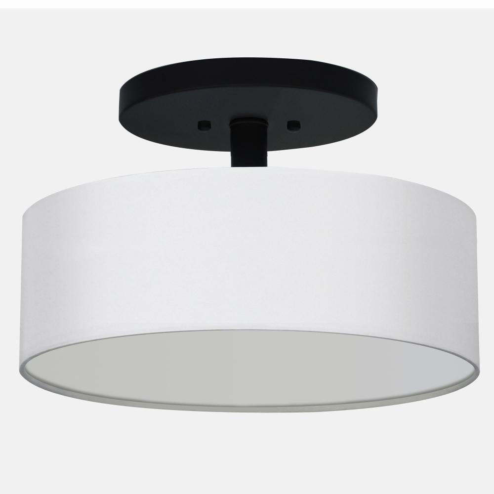 3 Light Semi Flush