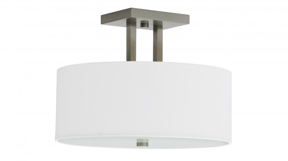 3 Light Semi Flush