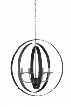 Whitfield CH585-4BKSS - 4 Light Chandelier