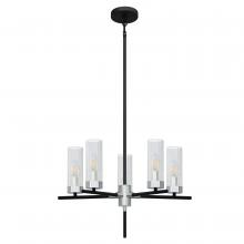 Whitfield CH742-5BKCH - 5 Light Chandelier