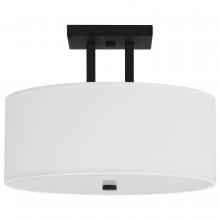 Whitfield SF578-15BK - 3 Light Semi Flush