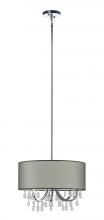 Whitfield SH2922-SHGCH - 4 Light Chandelier Drum Shade