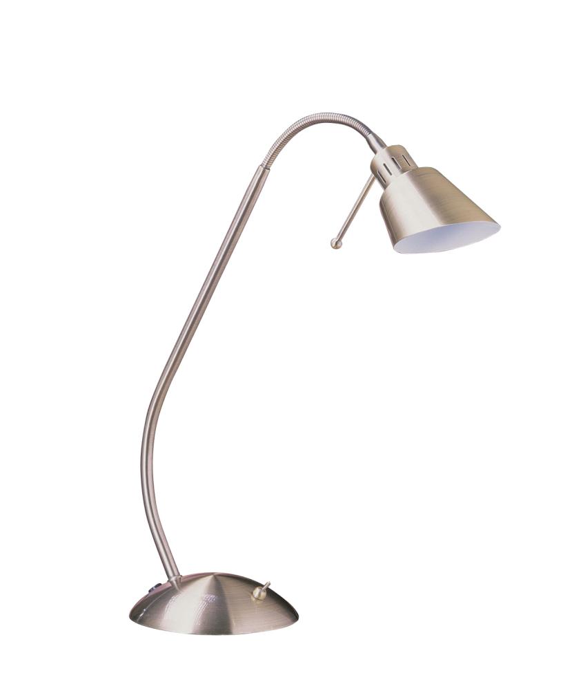 OSLO series 18 in. Antique Brass Halogen Task Lamp