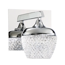 Kendal VF9100-1L-CH - ARIKA series 1-Light 5 Watt Chrome Integrated LED Bath Light or Sconce