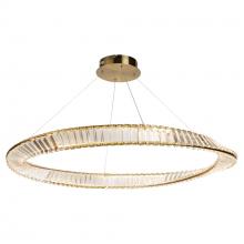 Artcraft AC6722BB - Stella 60W LED Pendant Brushed Brass