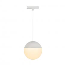 Kuzco Lighting Inc TRP11707-WH - Monae 7-in White Trilo Track Pendant