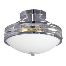 Galaxy Lighting 622387CH - SEMI-FLUSH CH