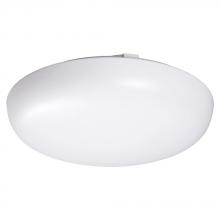 Galaxy Lighting L931454WH024A1 - LED Flush Mount Ceiling Light / Round Cloud Light - in White finish with White Acrylic Lens (Fluores