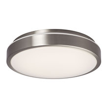 Galaxy Lighting L650901BN024A1 - LED Flush Mount Ceiling Light - in Brushed Nickel finish with White Acrylic Lens