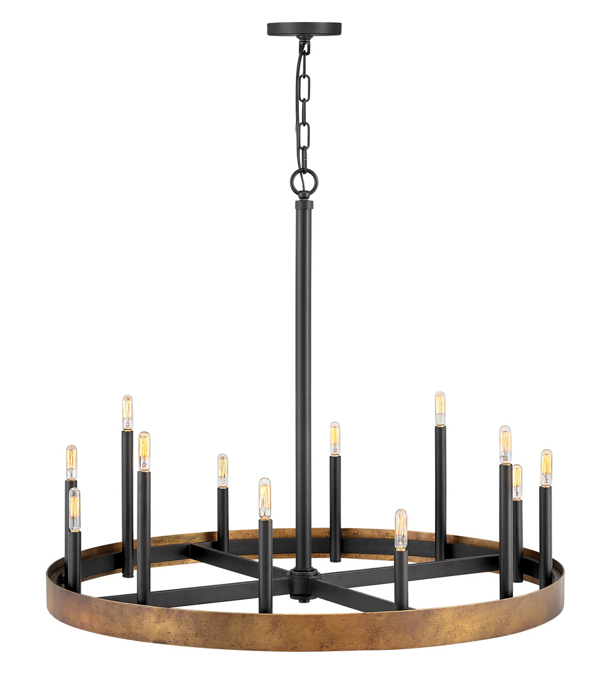 Medium Single Tier Chandelier