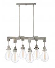 Hinkley Canada 3268PW - Medium Six Light Linear