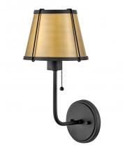 Hinkley Canada 4890BK-LDB - Medium Single Light Sconce