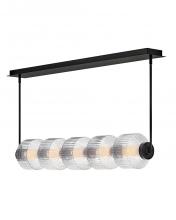 Fredrick Ramond FR41465BK - Medium Five Light LED Linear