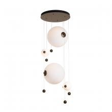 Hubbardton Forge - Canada 139052-LED-STND-05-GG0694 - Abacus 4-Light Round LED Pendant