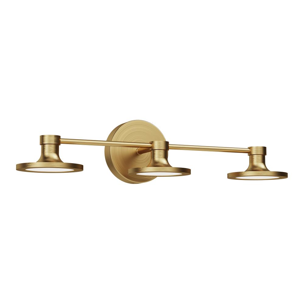 Issa 21-in Brushed Gold LED Vanity Light