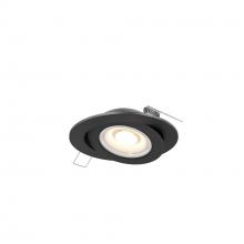 Dals FGM4-3K-V-BK - Flat LED Recessed Gimbal - universal 120V-347V, 0-10V dimming