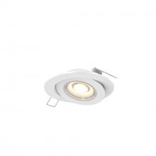 Dals FGM4-CC-V-WH - Multi CCT Flat LED Recessed Gimbal 120-277V