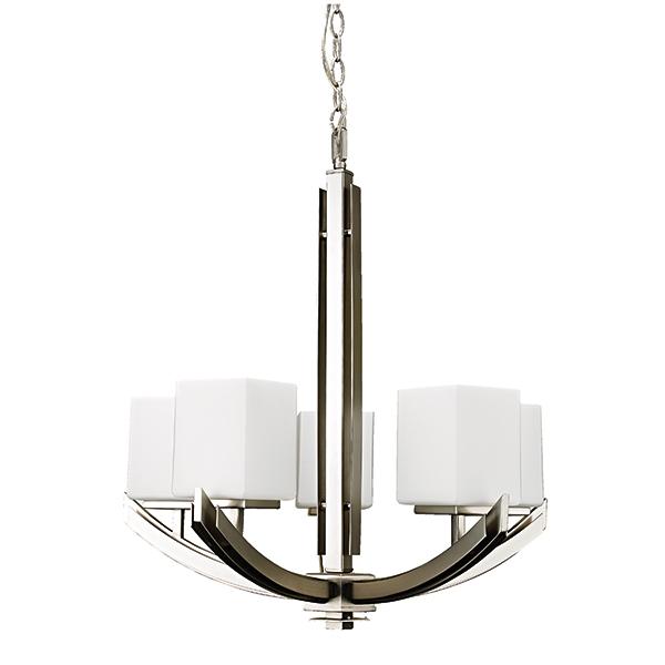 Crafton Chandeliers Brushed Chrome