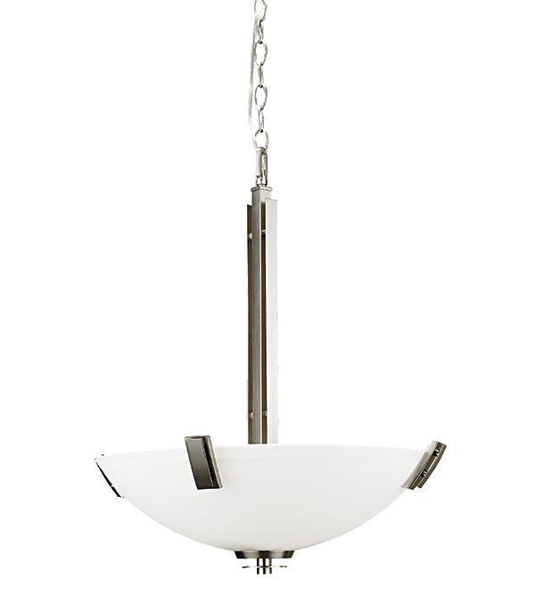 Crafton Pendants Brushed Chrome