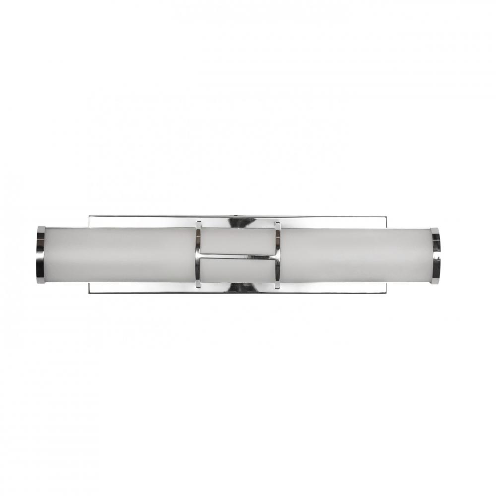 Cylindrius - LED CCT 24 Vanity in Chrome