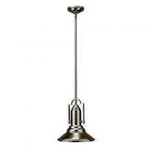 Russell Lighting 230-701/ST/BCH - Nickel Down Mini Pendant