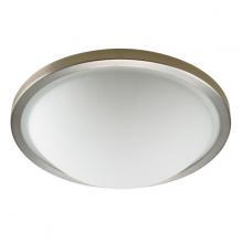 Russell Lighting L317-715/19 - Halo Flush Mount Brushed Chrome